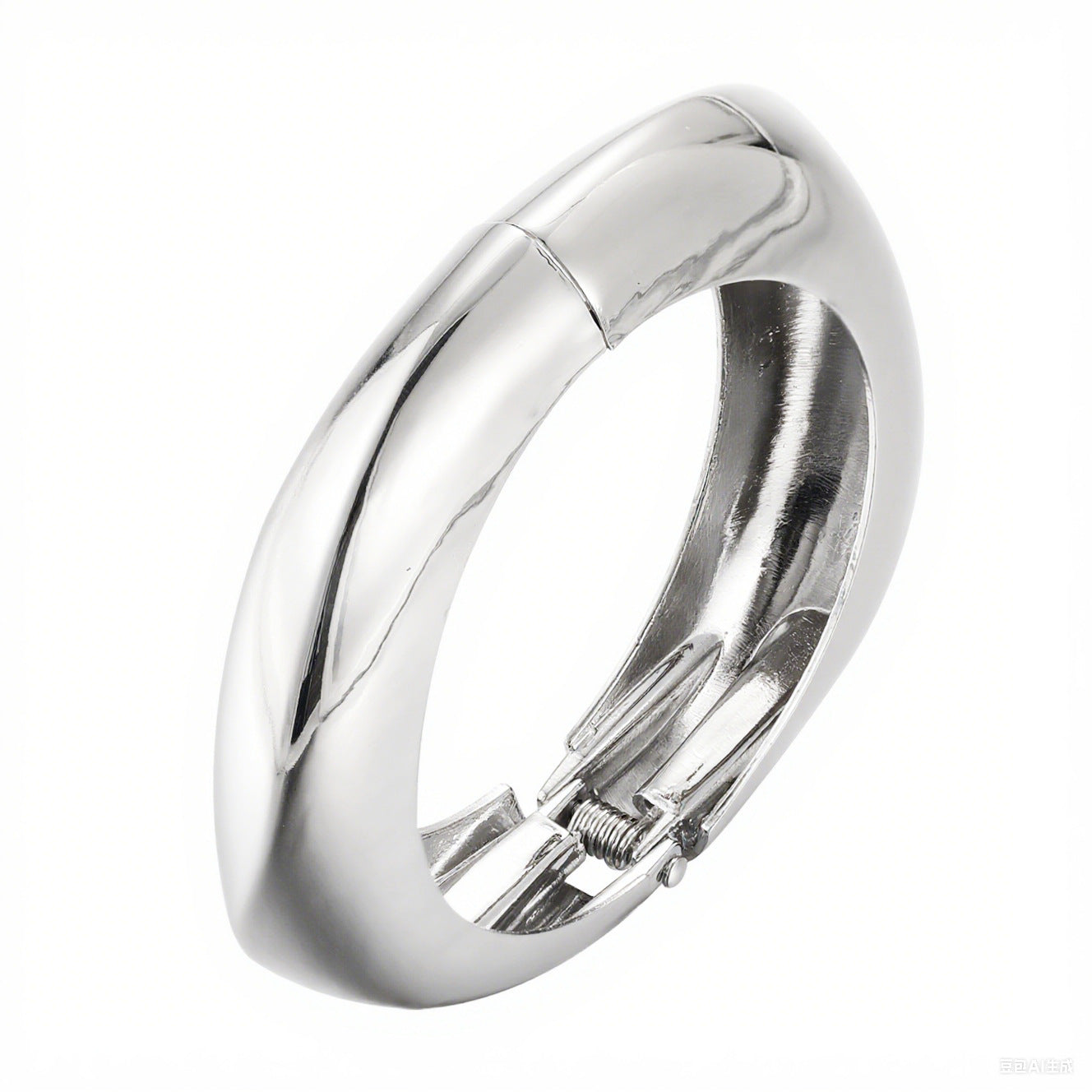 3-Piece Irregular Metal Bracelet Set