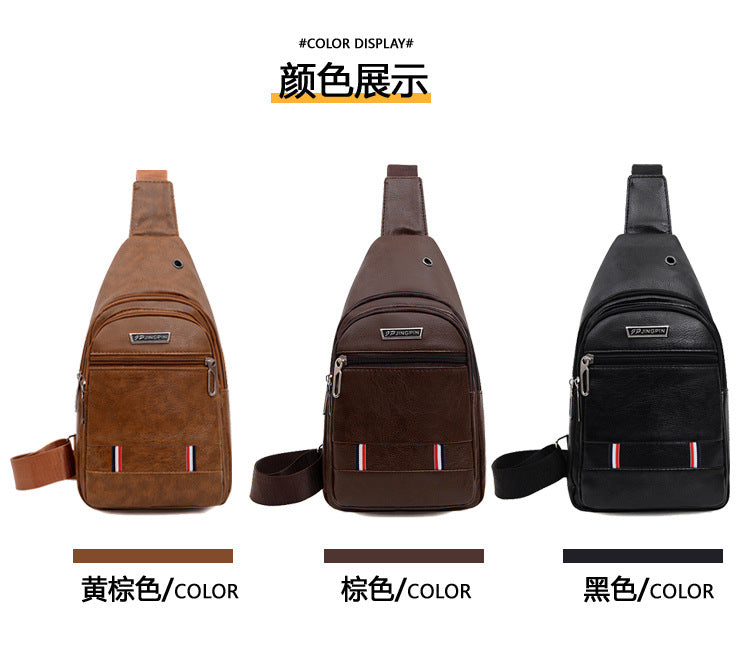 Fashion sports pu crossbody shoulder bag