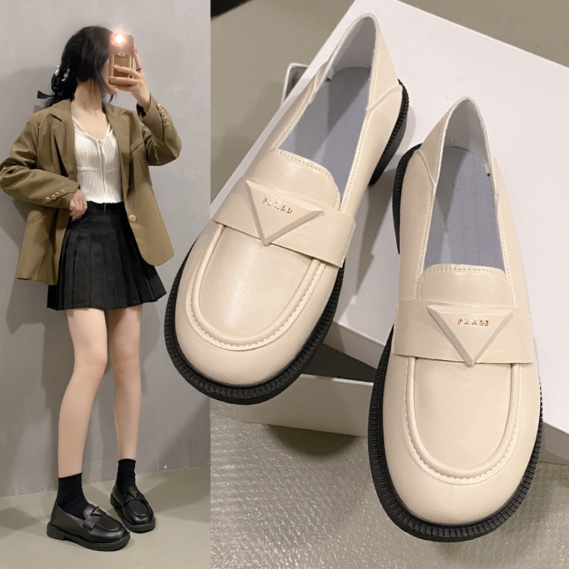 Soft-soled soft-faced shoes women's black