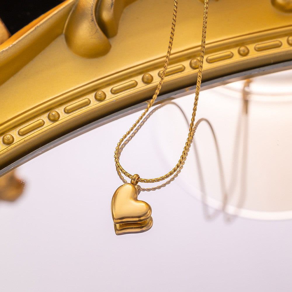 Titanium Steel Mori Design Necklace