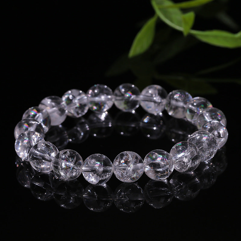 Pulsera de cristal arcoiris con forma de palomitas de maíz