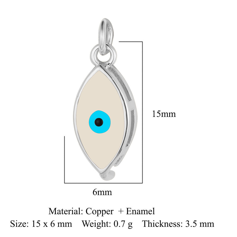 Sun Moon Stars Copper Zircon Eyes Palm Pendant