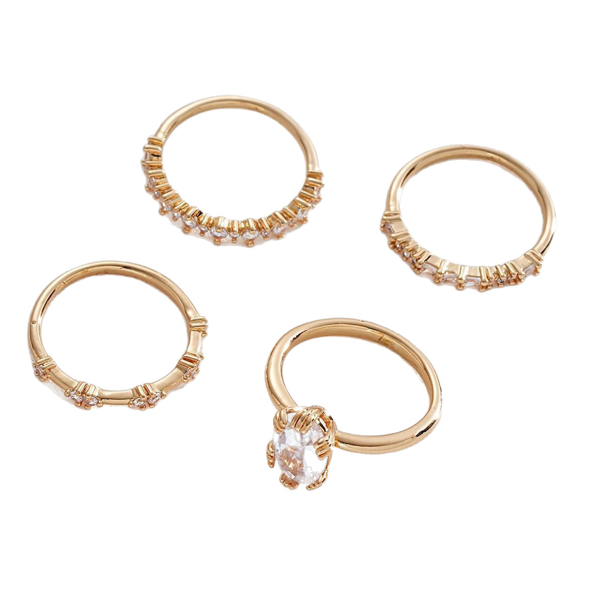 Oval Diamond Wedding Ring