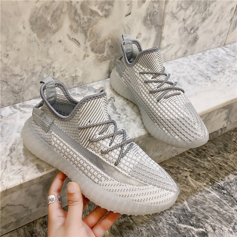 1 Zapatos de malla voladora zapatos de pareja de coco