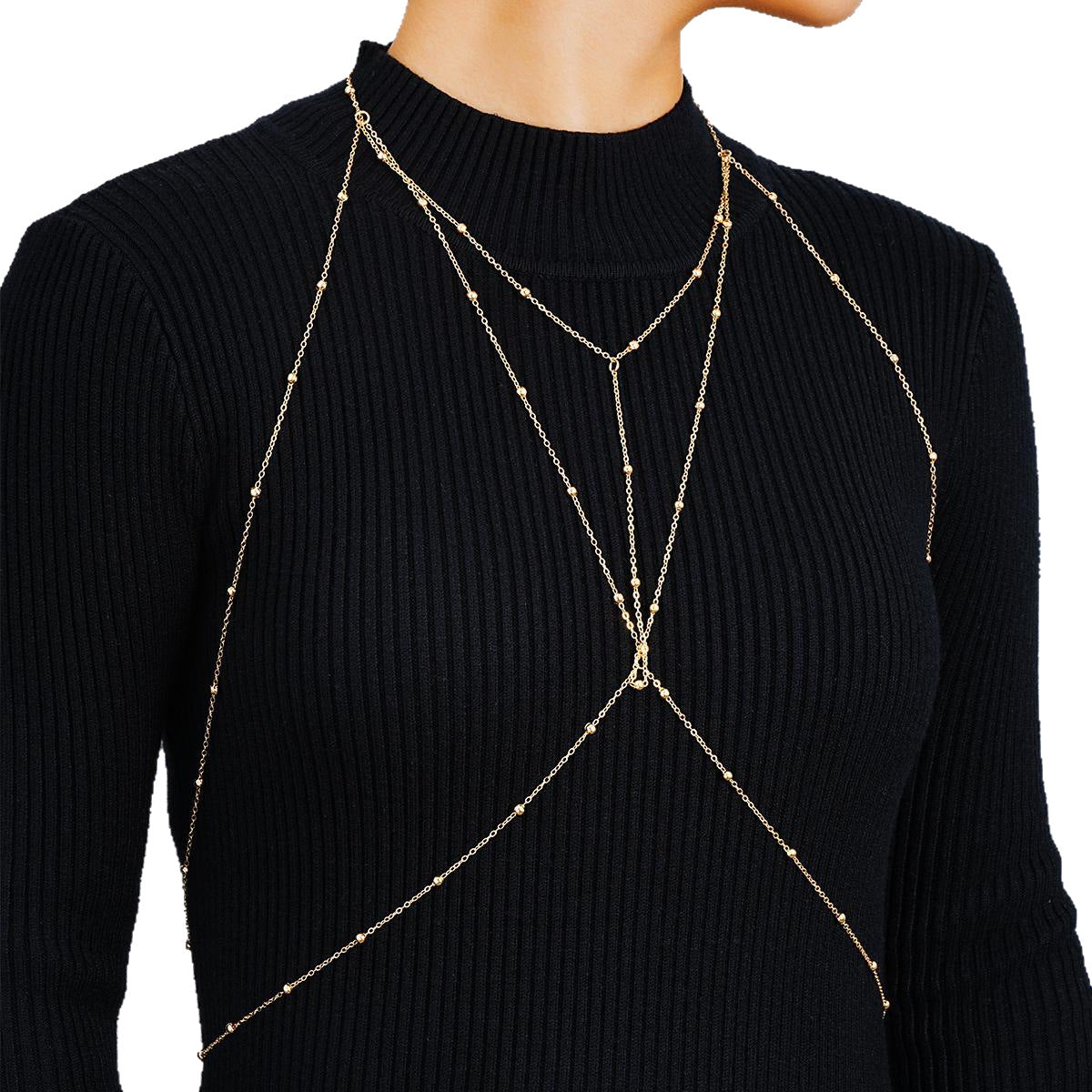 Sexy Three-Dimensional Chest Body Chain