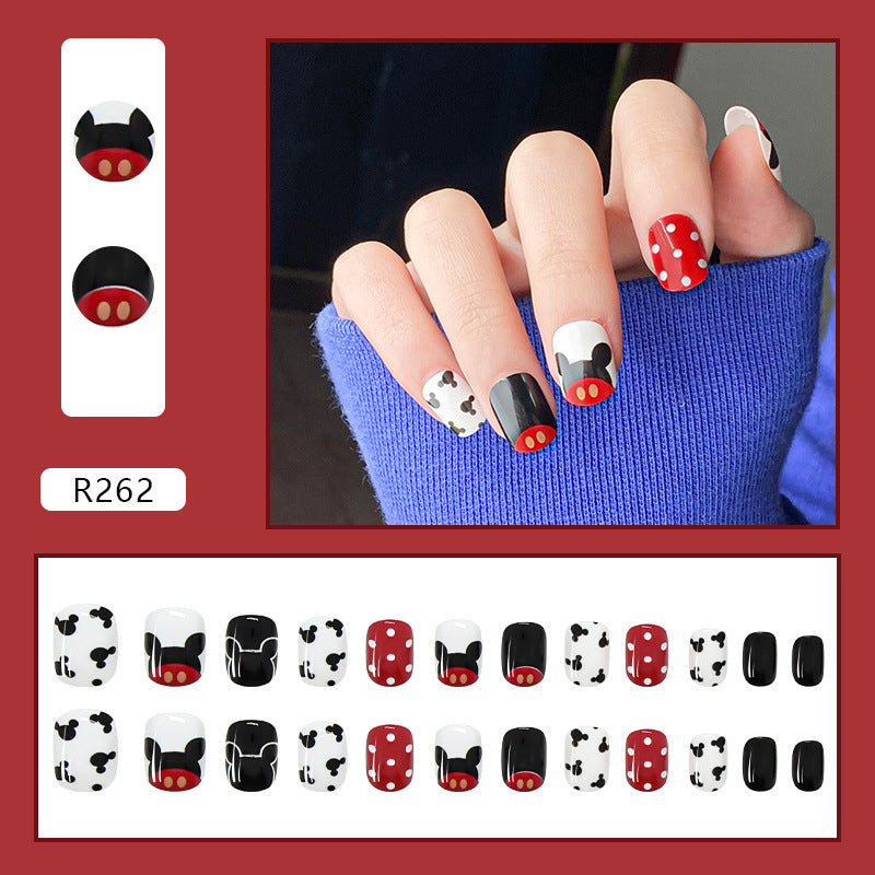 Pegatinas para uñas estilo ballet removibles