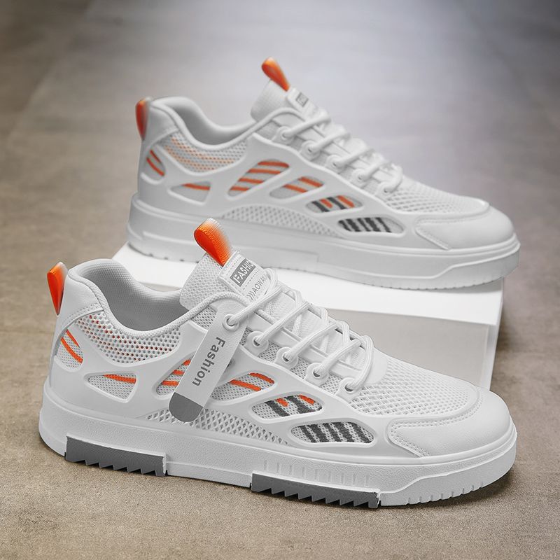 Trendy Versatile White Sneakers
