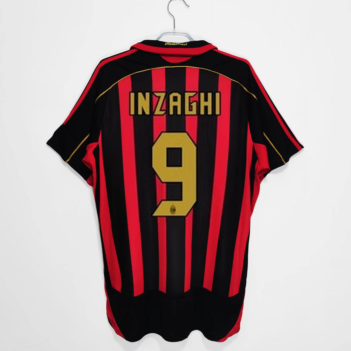 Camiseta retro de manga corta de local y visitante del AC Milan 06-07