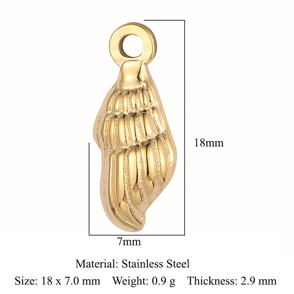 Colgante de acero inoxidable con forma de rosa del árbol de la vida
