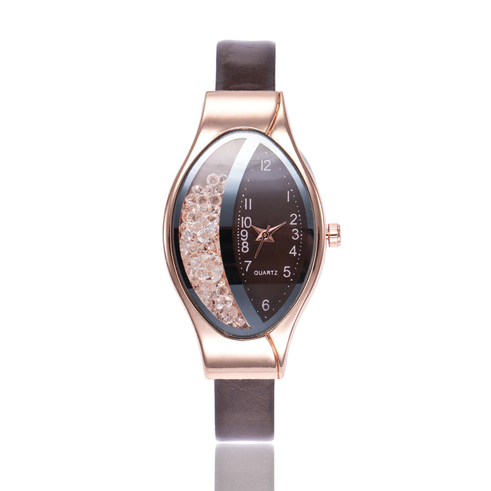 Watch Peacock Peach Heart Jewelry Set
