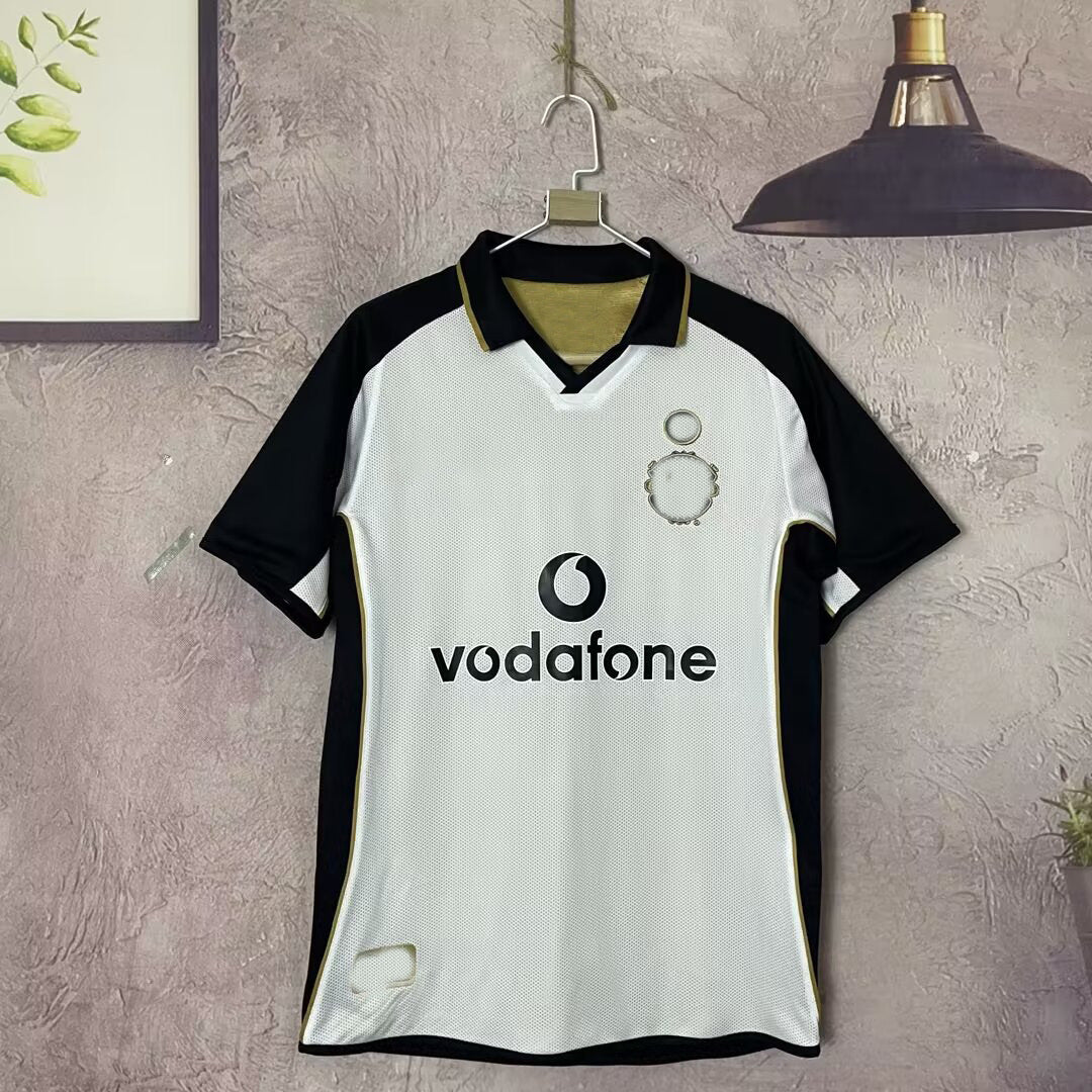 Camiseta reversible del centenario de Beckham en blanco y oro 7 01-02