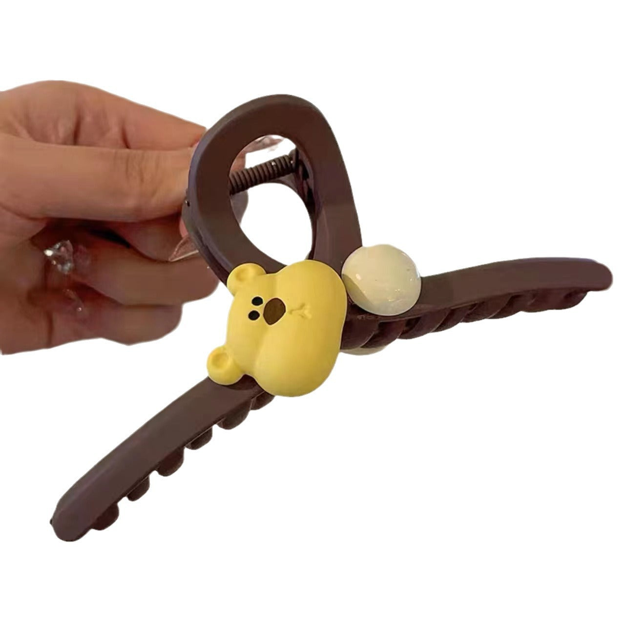 Cute bear hairpin