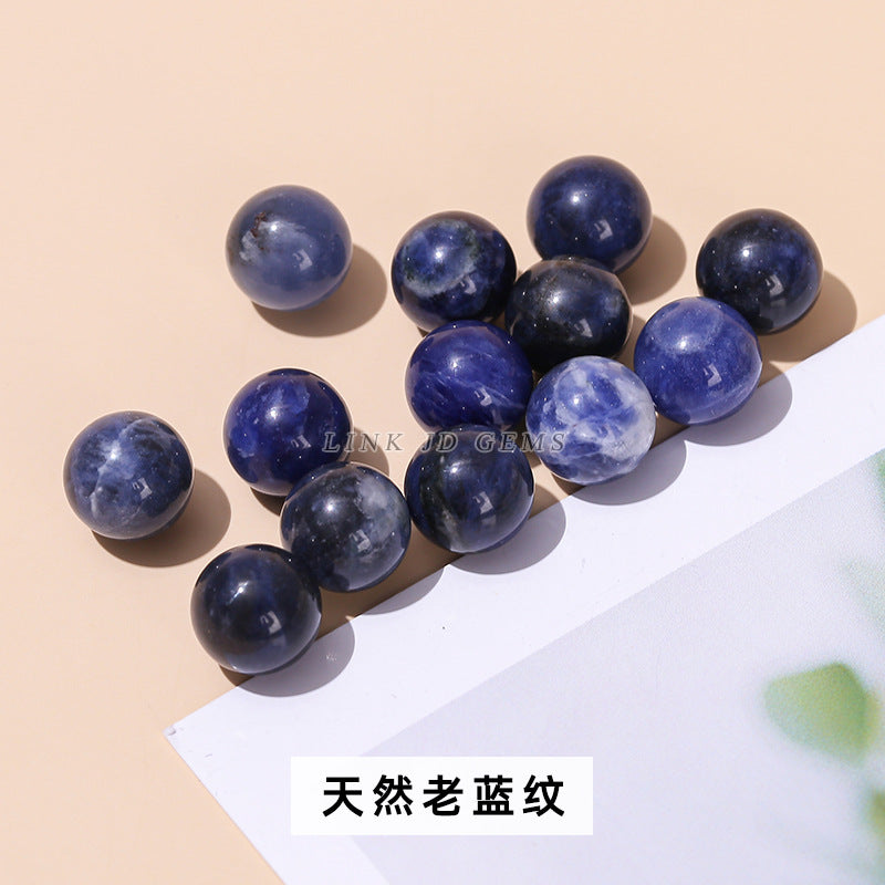 10Mm natural stone non-porous beads loose beads essential oil bottle roll