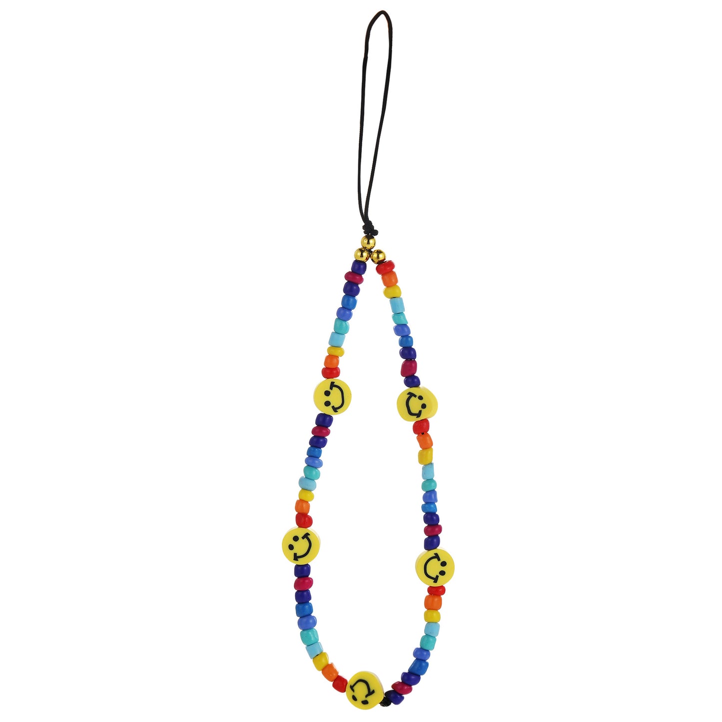 Beaded Soft Pottery Phone Lanyard