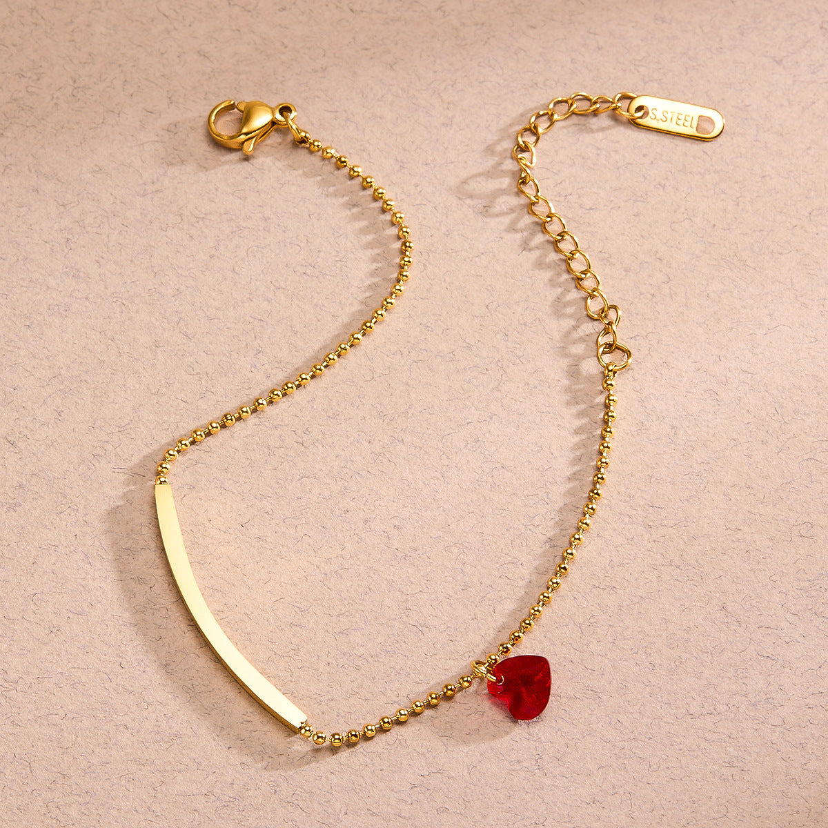 Smile hanging love bracelet