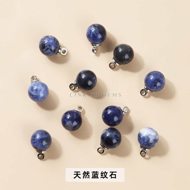 Round bead pendant DIY jewelry accessories