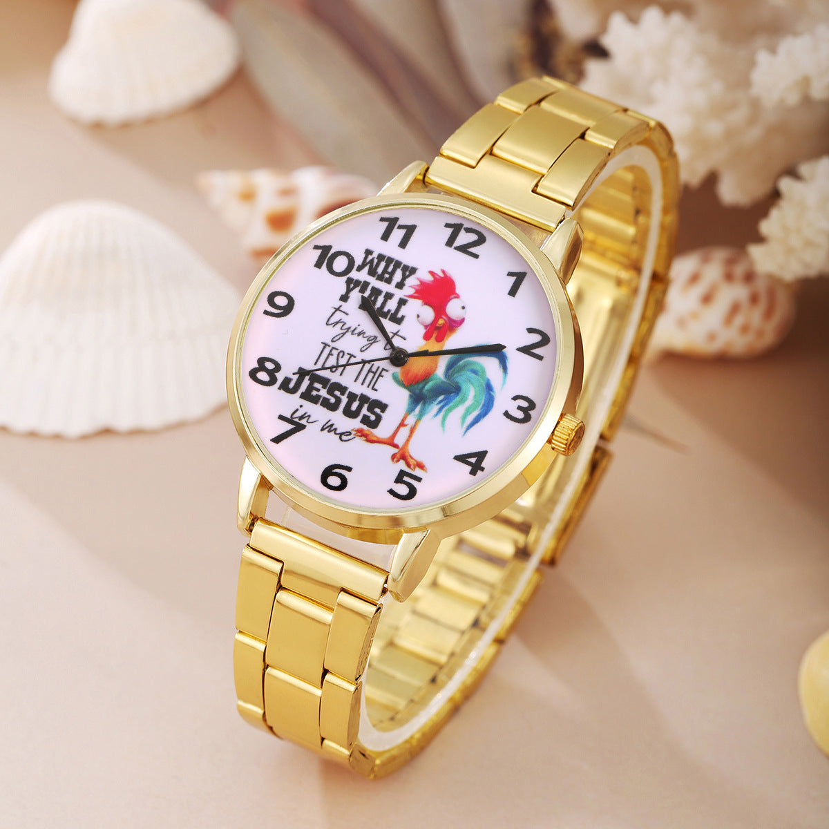 Pearl Jewelry Set Quartz Watch