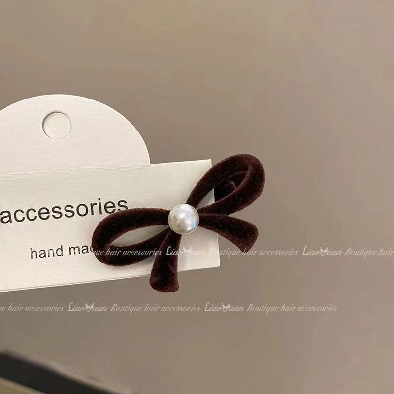 Bow Hair Clips Small Bangs Clip