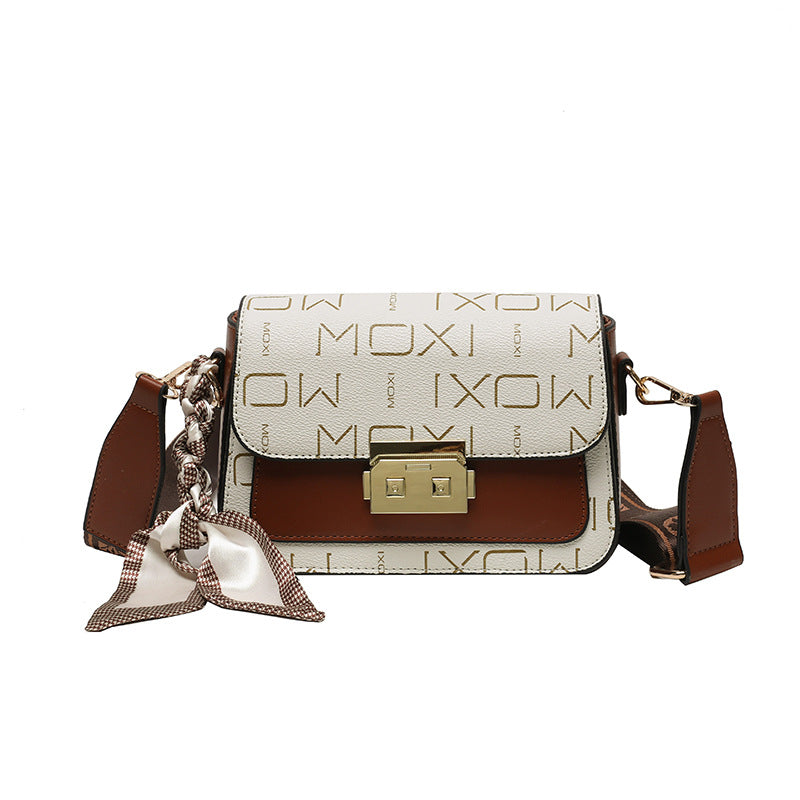 Retro small square bag messenger bag