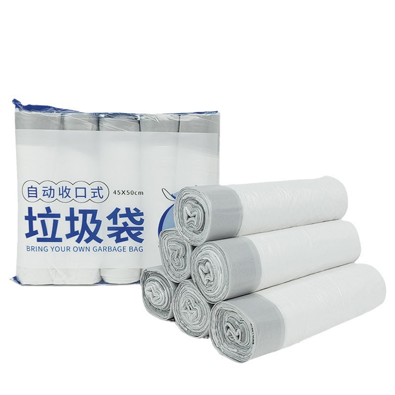 Thickened Trash Bags Drawstring Handle