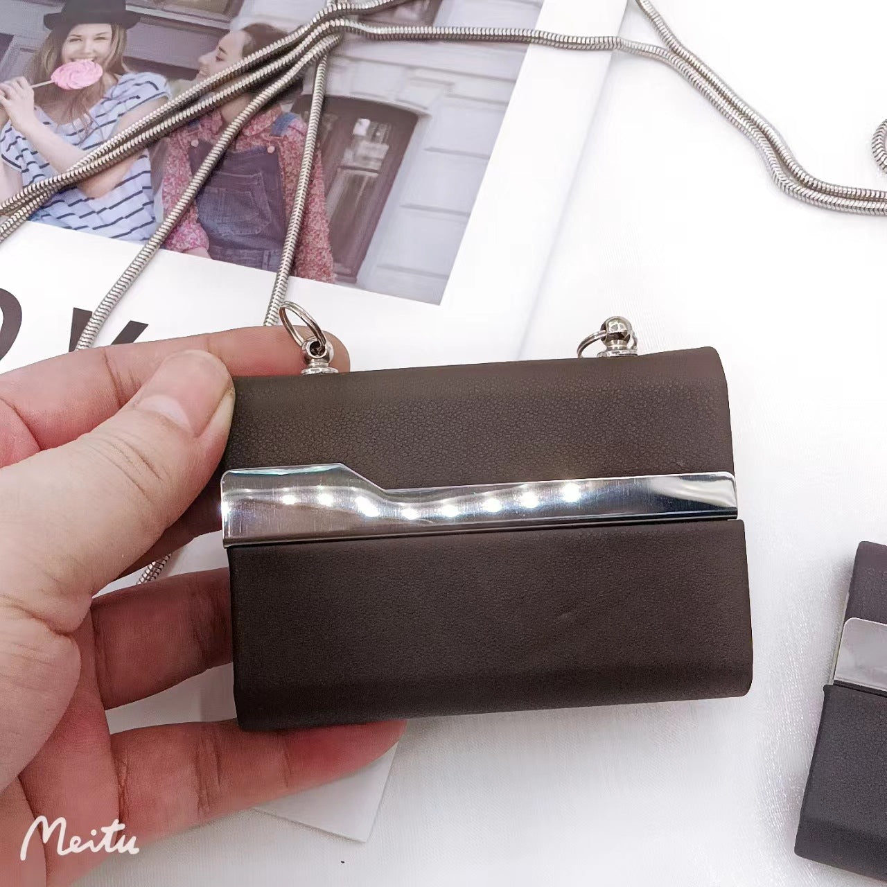 Card Bag Female Versatile Metal