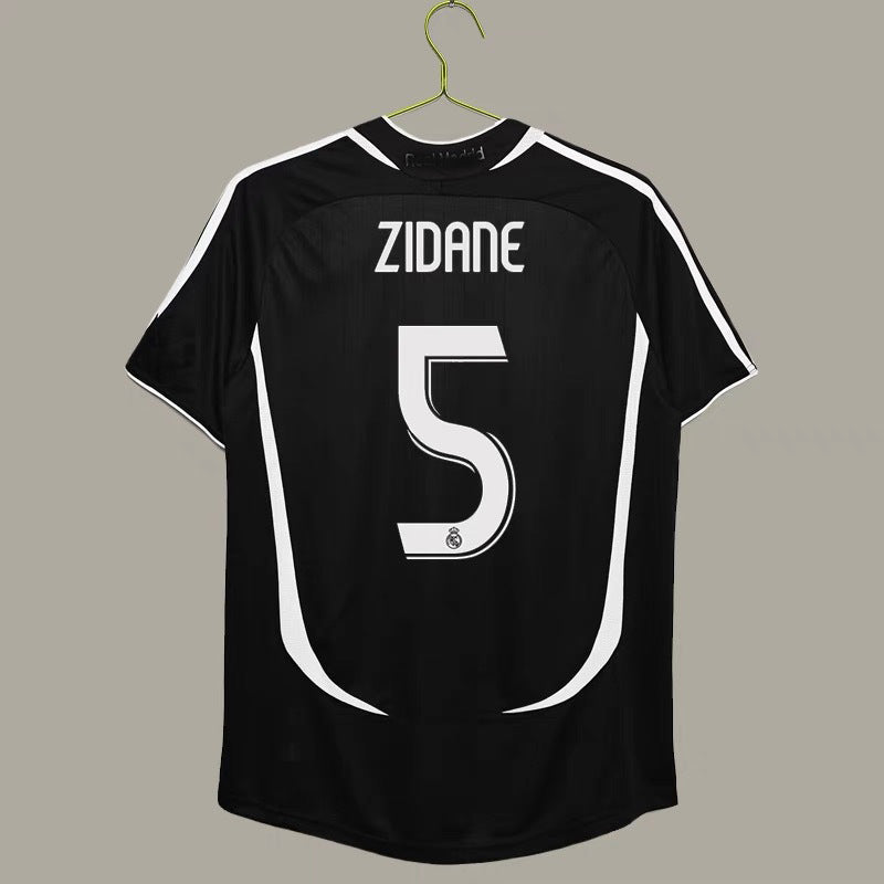 06-07 Real Madrid Retro Local Visitante Ronaldo Beckham Ra¨²l Guti Jersey