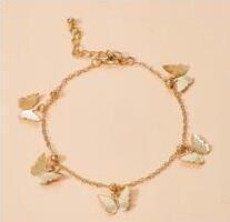 Hollow Butterfly Anklet