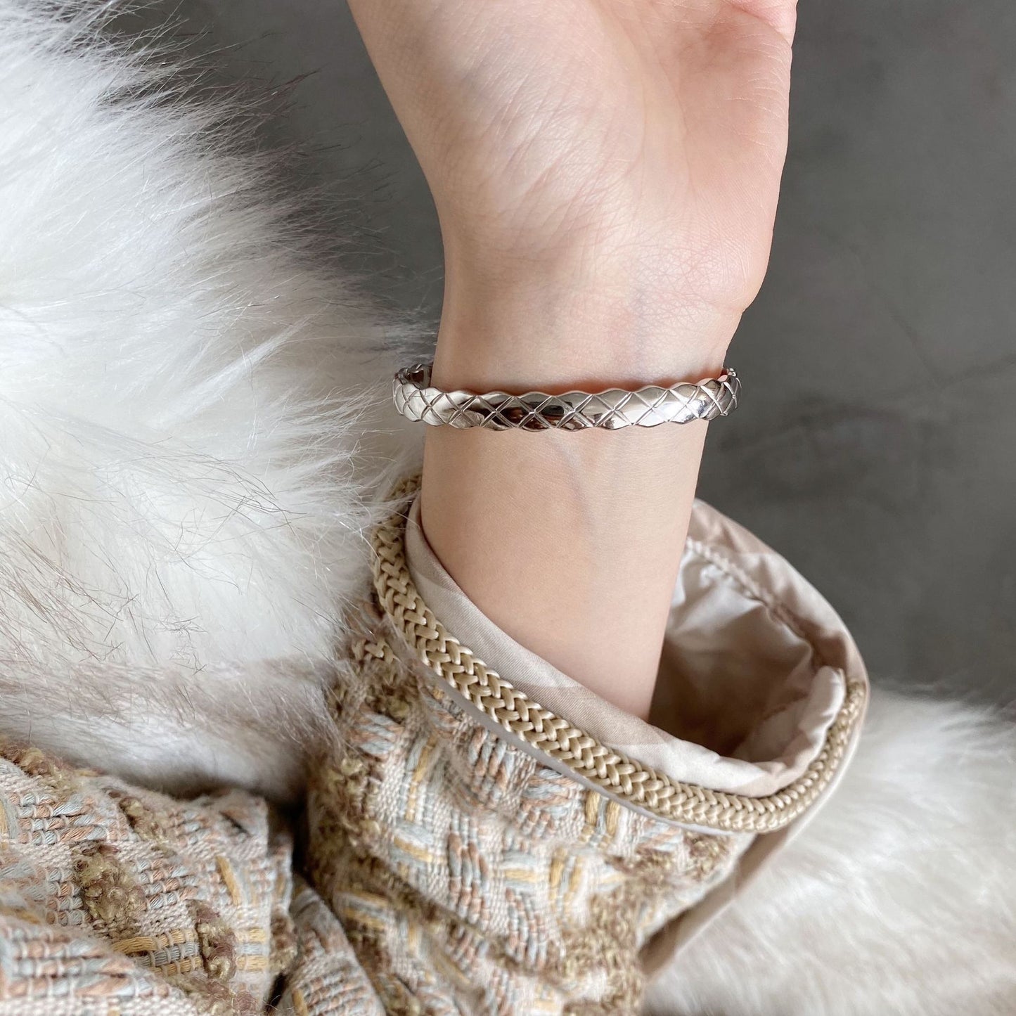 Open rhombus bracelet