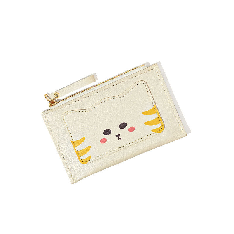 Cartoon cat multi-card card bag