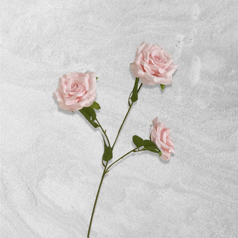 Flores artificiales rosas para boda.