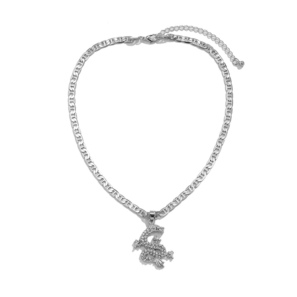 Collar de cadena hueca de una sola capa