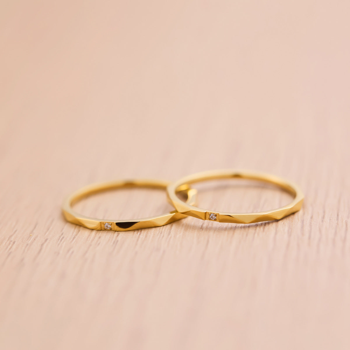 Single Diamond Ring Women's Jewelry