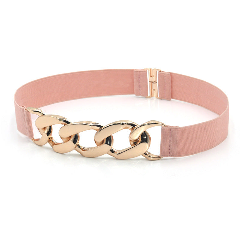 Fashion elastic elastic thin waist seal,