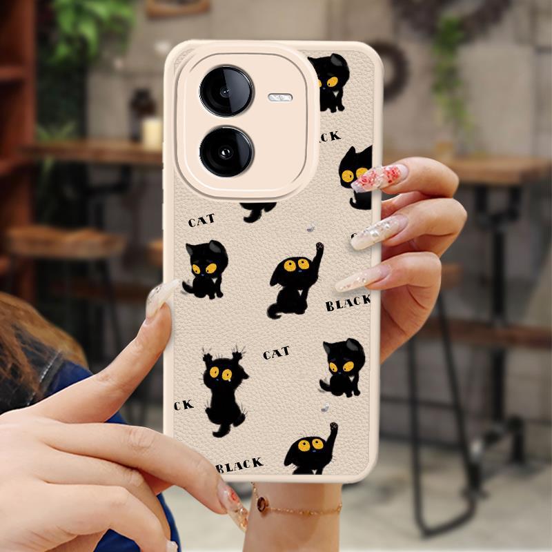 VIVO IQOO Z8X/Y78T/Y100i Silicone Youth Cute Case Luxury Solid Color Creative