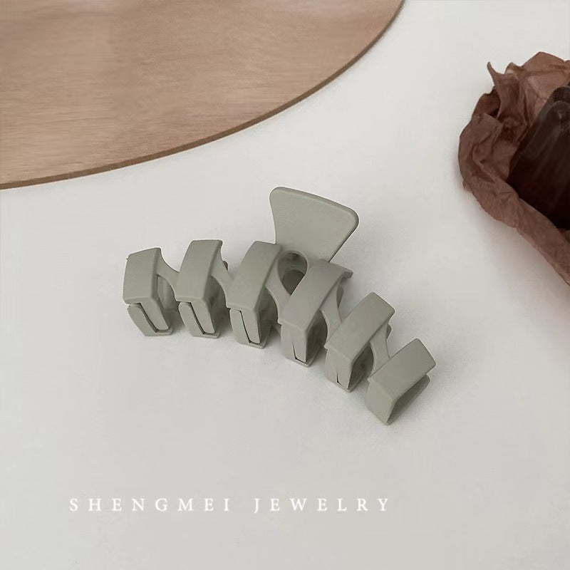 Korean ins large shark clip hairpin