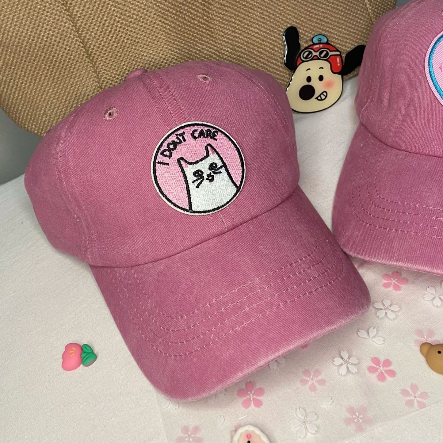 Heart Cat Duckbill Cap