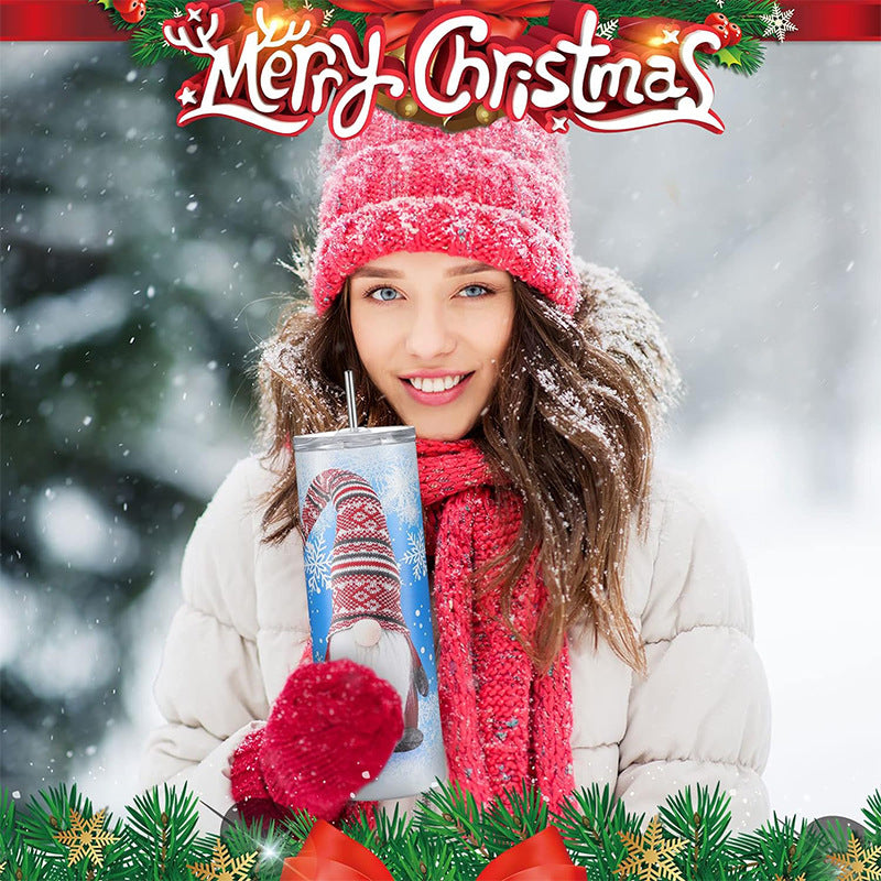 Printable logo thermos cup