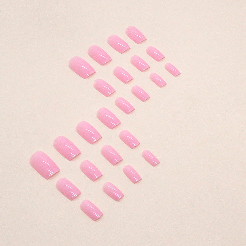Sweet Pink Square Nails