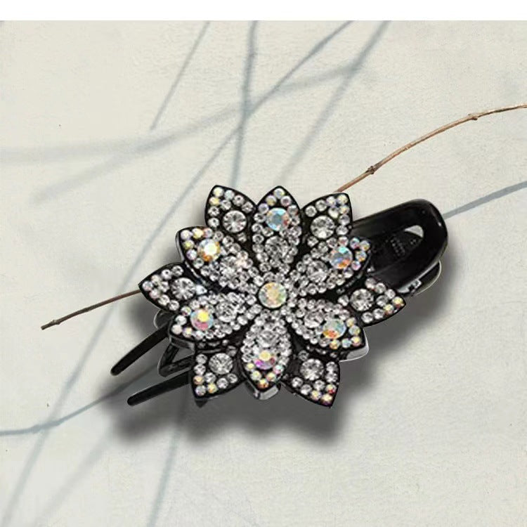 Korean ins headgear three-tooth clip duck bill clip