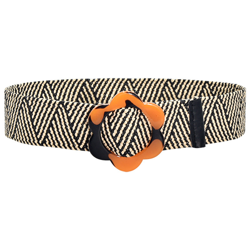 Bohemian linen waist seal