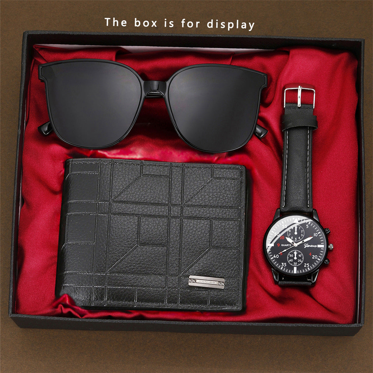 GENEVA watch wallet sunglasses gift box