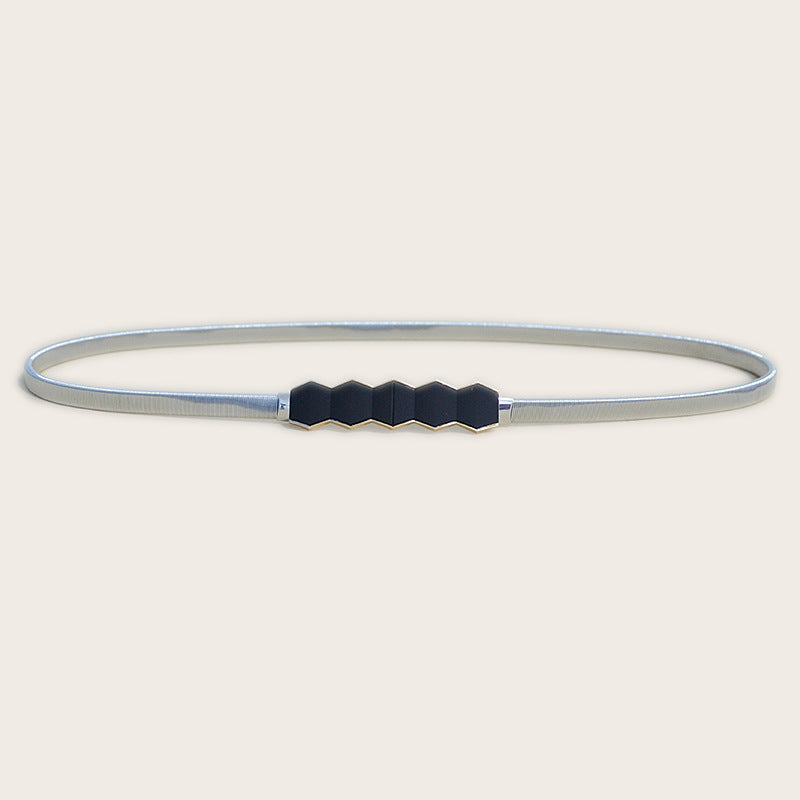 Slim waist chain with skirt