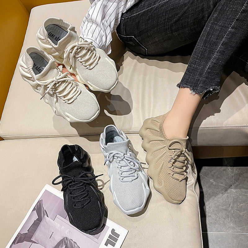 450 zapatos deportivos con cordones y pulpo transpirable tejido volador