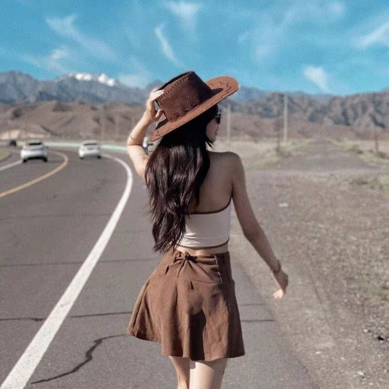 Western Cowboy Hat Retro Sun Hat