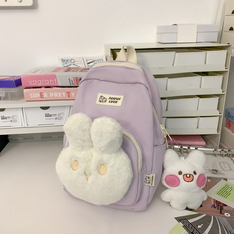 Cartoon student backpack