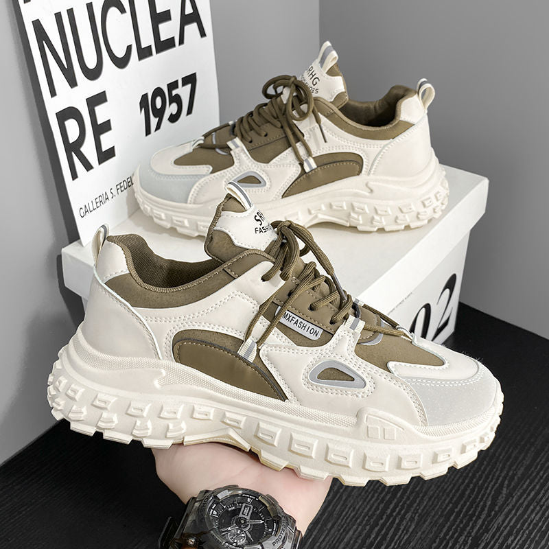 Trendy Hong Kong Style Breathable Casual Men's Sneakers