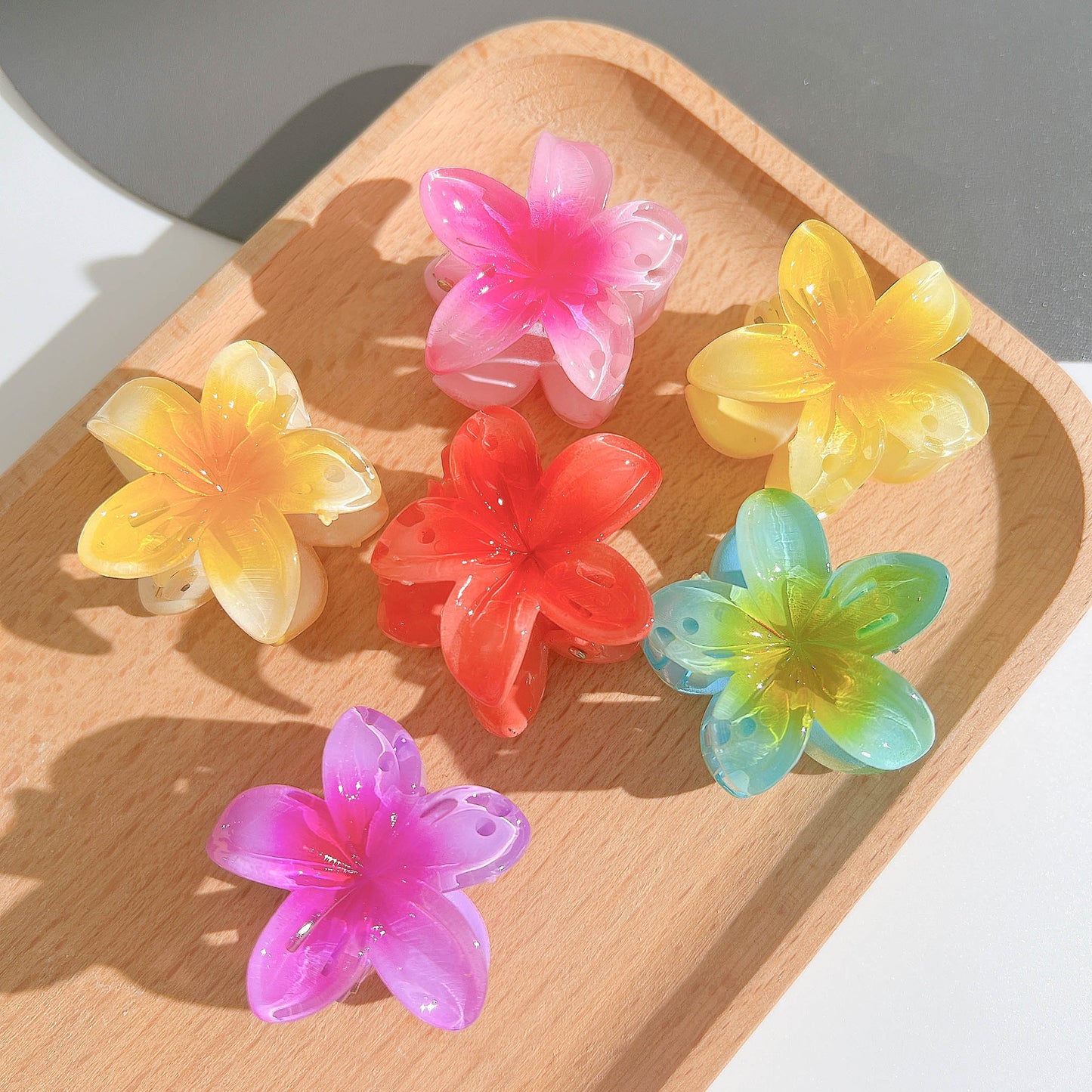 Mini Egg Flower Hairpin