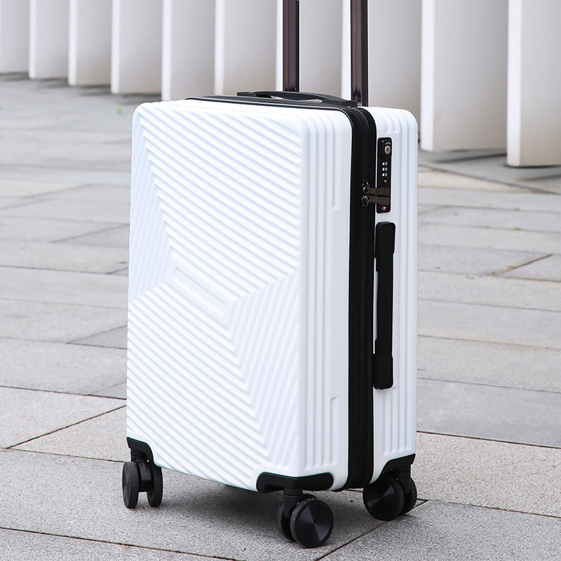 Silent universal wheel trolley case
