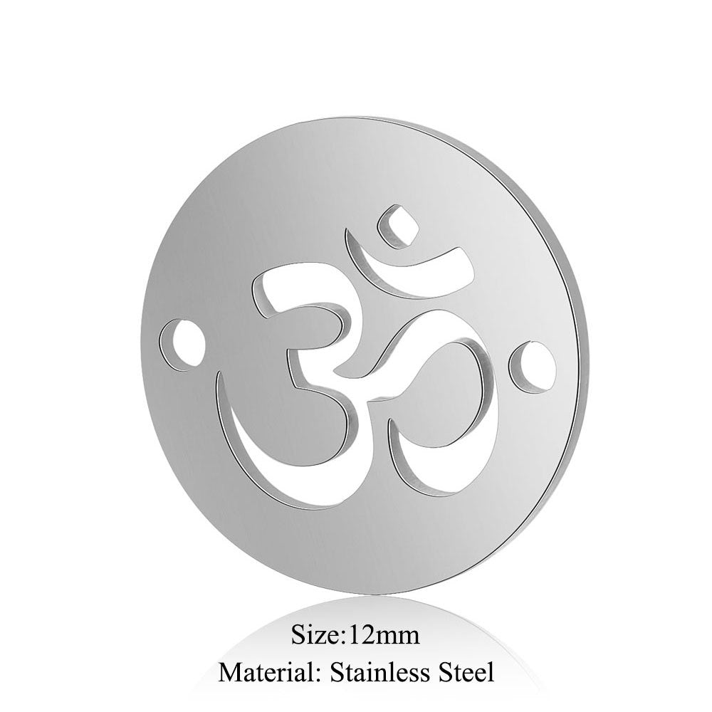 5 pcs/titanium steel jewelry connecting accessories