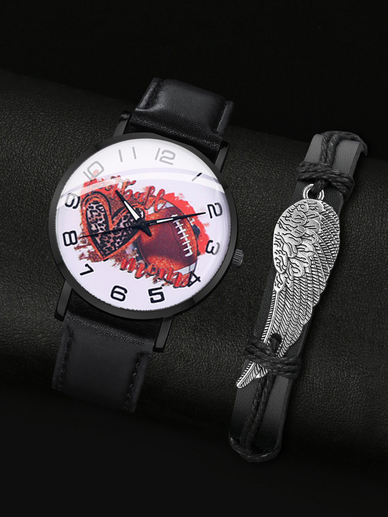 Pointer alloy watch bracelet set